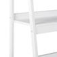 Set of 2, 4 Tier Ladder Shelf Bookcase, Multi-Use Display Rack, Storage Shelving Unit Display Stand, Flower Plant Stand, Home Office Furniture, White