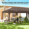 10' x 20' Coffee Pop-Up Party Tent with Carrying Bag