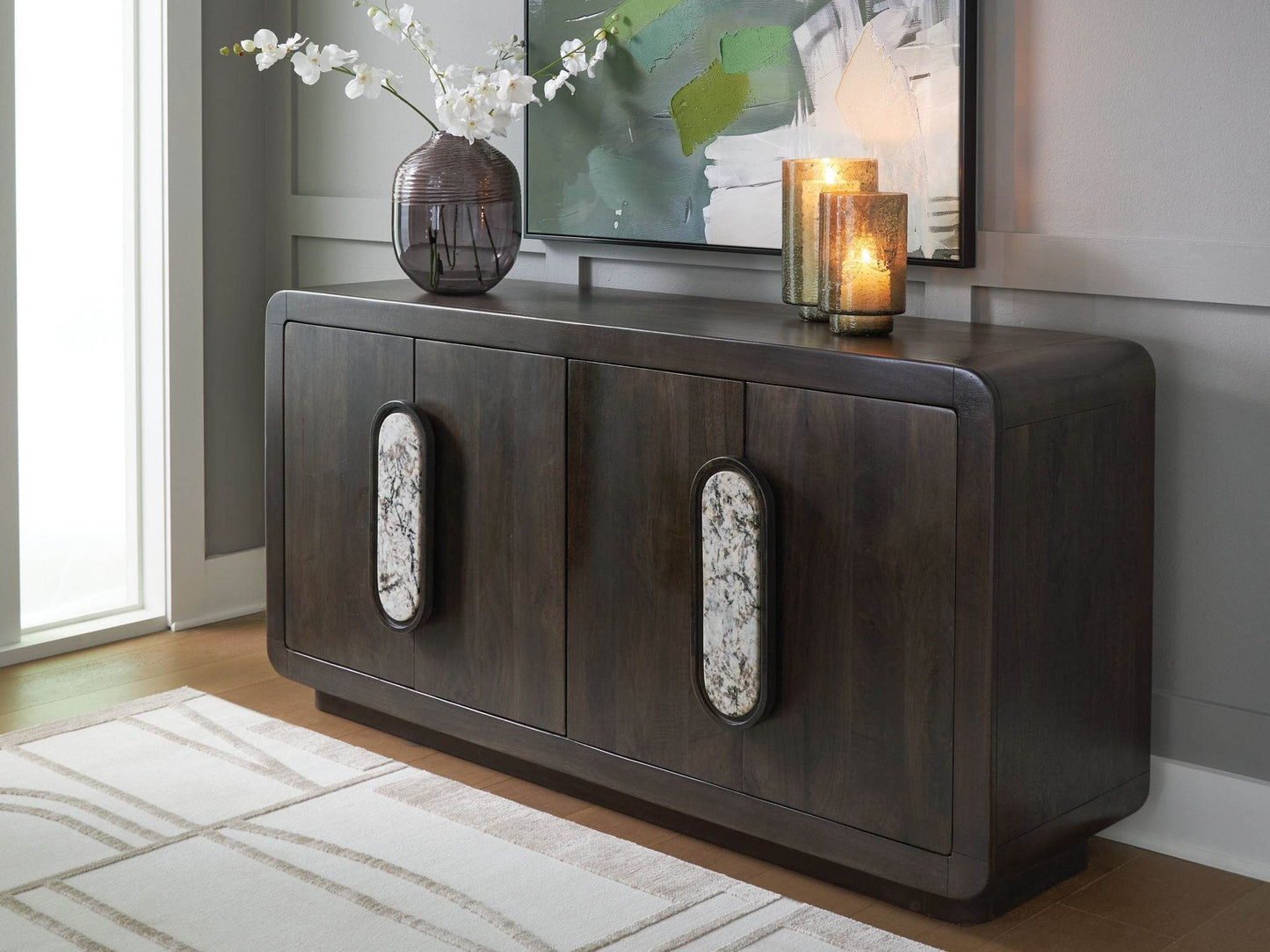 Elliston - Espresso Brown - Accent Cabinet - Forward Furniture