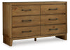 Sherbana - Dresser - Light Brown