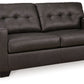 Belziani - Storm - Full Sofa Sleeper - Leather Match