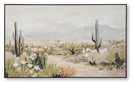 Sidworth - Green / Beige / Gray - Wall Art - Forward Furniture