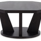 Chasinfield - Dark Brown - Octagon Coffee Table