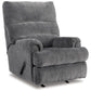 Man Fort - Graphite - Rocker Recliner - Fabric