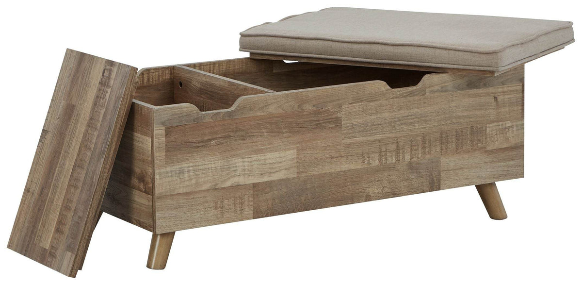 Gerdanet - Beige - Storage Bench - Forward Furniture