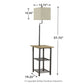 Shianne - Metal Tray Lamp  - Black