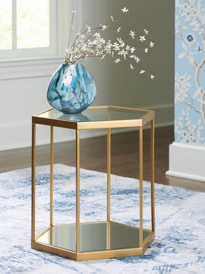Veerwick - Gold Finish - Accent Cocktail Table - Forward Furniture