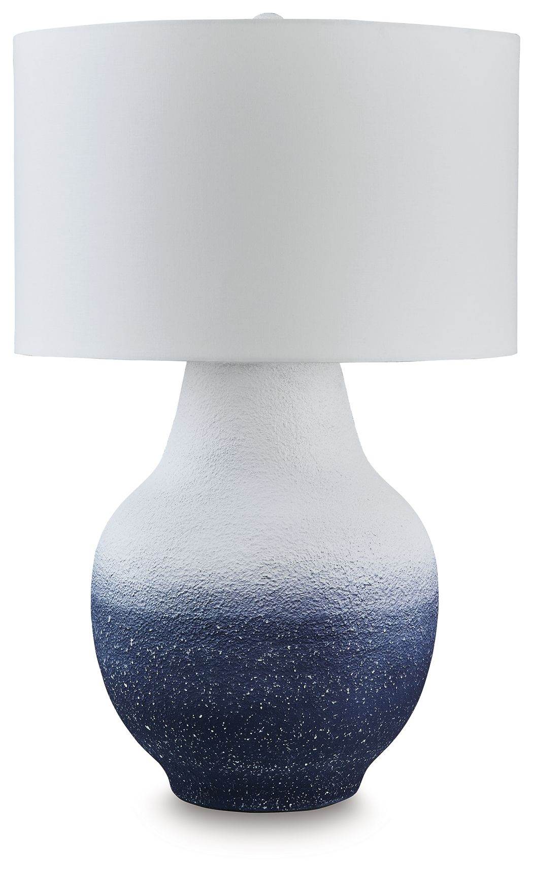Dashland - Metal Table Lamp - White / Navy
