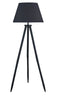 Orhan - Wood Floor Lamp - Black