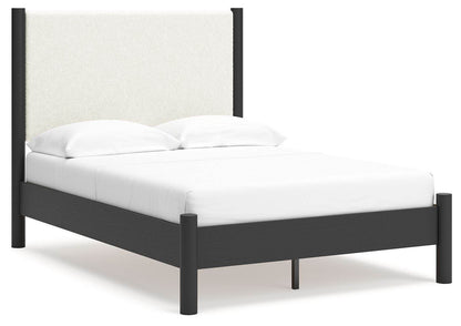 Cadmori - Upholstered Panel Bed - Forward Furniture