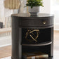 Leighmour - Accent Table - Dark Brown