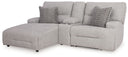 3 Pc. Power Reclining Sectional Sofa With LAF Chaise