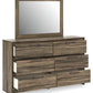 Elbrim - Six Drawer Dresser