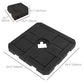 4PCs Patio Umbrella Base, Water or Sand Filled Cantilever Umbrella Weights for Cross Base with Handles, HDPE