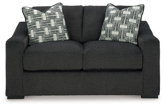 Wryenlynn - Onyx - Loveseat