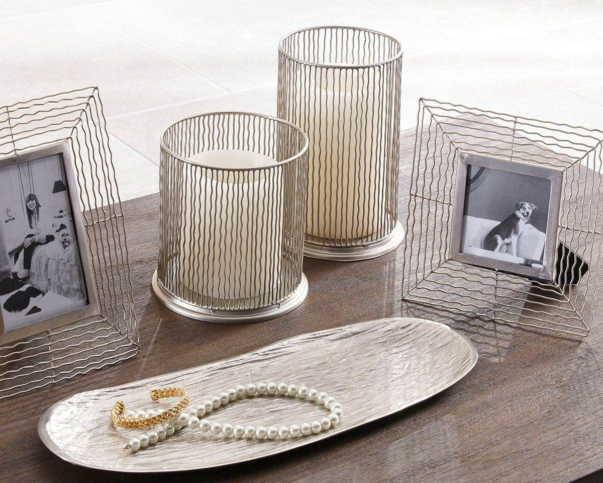 Dympna - Silver Finish - Accessory Set (Set of 5) - Forward Furniture