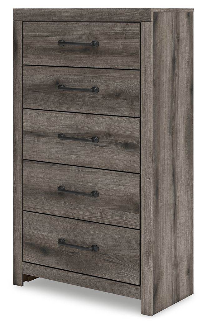 Graystorm - Brown Gray - Five Drawer Chest - Forward Furniture