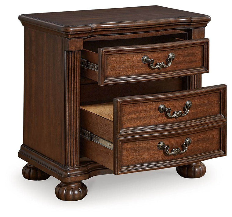 Lavinton - Brown - Three Drawer Night Stand - Forward Furniture