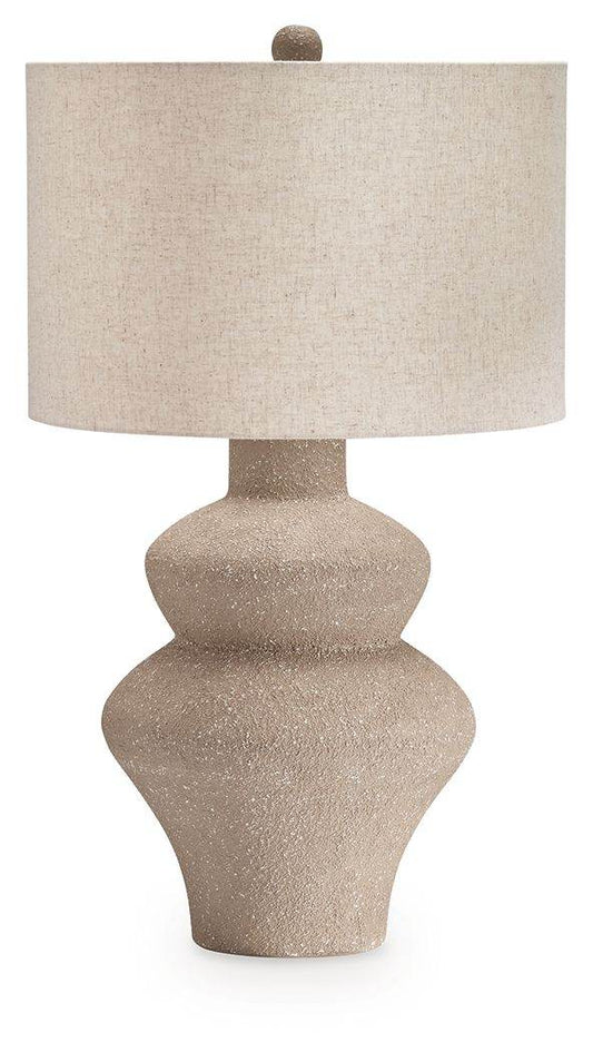 Jossleigh - Beige - Metal Table Lamp - Forward Furniture