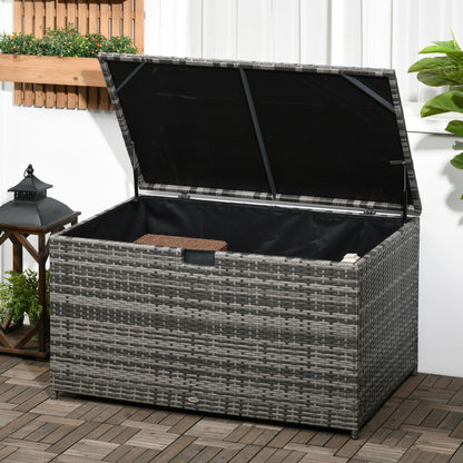 113 Gallon Rattan Storage Box