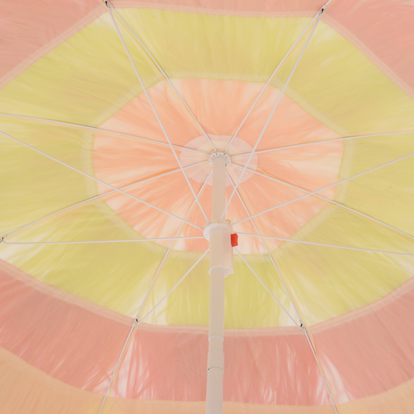 6FT Beach Umbrella Tilt Sunshade Height Adjustable Outdoor Market Patio Yard Crank Deck Sun Shade, Multi-color