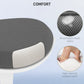 Standing Desk Stool, Ergonomic Wobble Chair, Adjustable Leaning Stool for Office Desks, with Rocking Motion, Grey