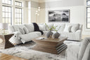 6 Pc. - 5-Piece Reclining Sectional, Rocker Recliner