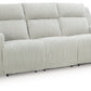 Forest Lake - Power Reclining Sofa With Adj Headrest
