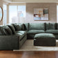 Carriage View - Jade - 3-Piece Sectional - Forward Furniture
