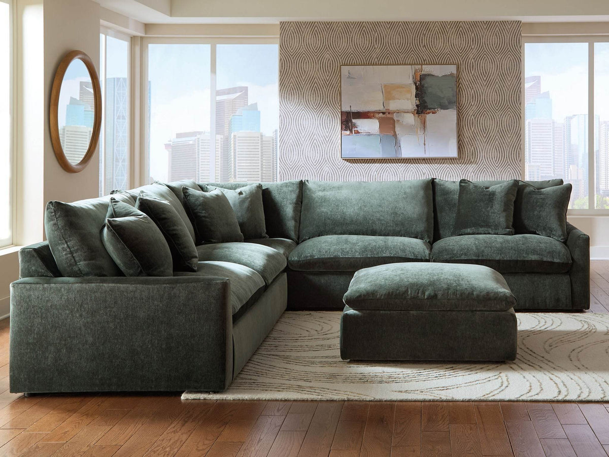 Carriage View - Jade - 3-Piece Sectional - Forward Furniture