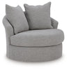 UrbanCrest - Swivel Accent Chair - Pewter