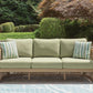 Serena Shores - Sofa With Cushion - Beige / Green