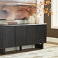 Farrelmore - Black - Accent Cabinet