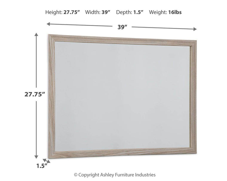 Hasbrick - Tan - Bedroom Mirror - Forward Furniture