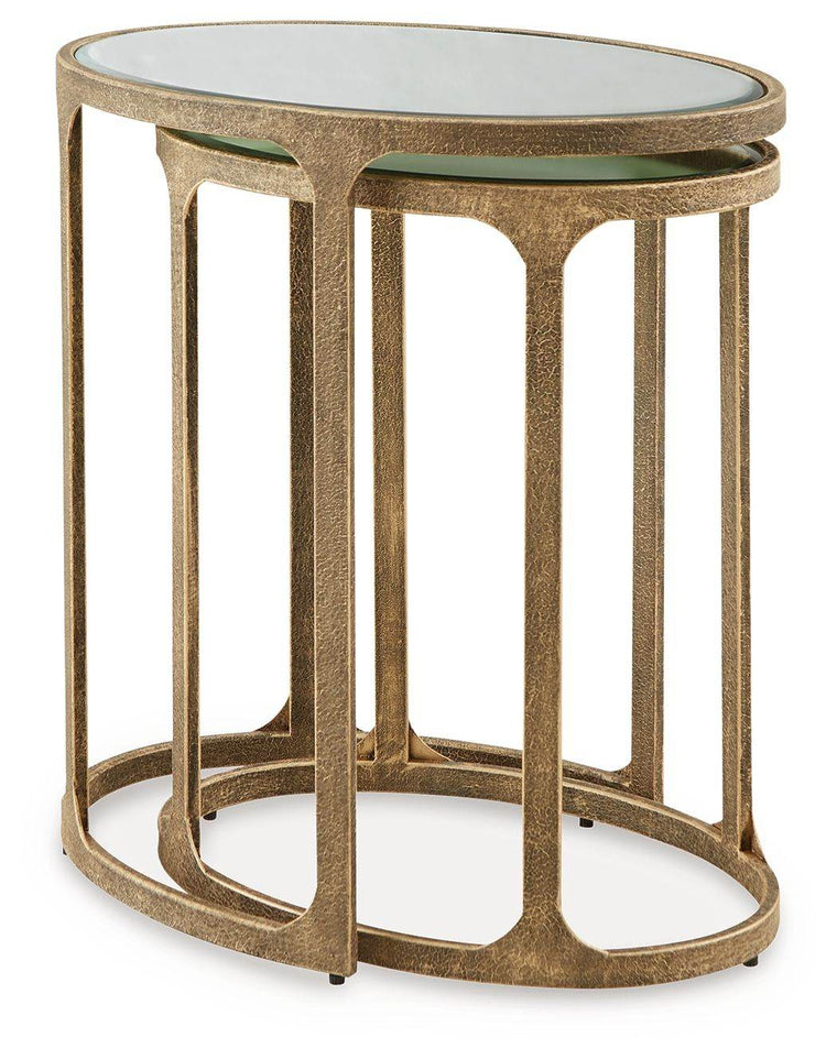 Irmaleigh - Antique Black - Accent Table Set (Set of 2) - Forward Furniture