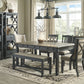 Tyler - Black / Gray - Dining Room Server