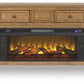 Sharlance - 81" TV Stand With Electric Fireplace