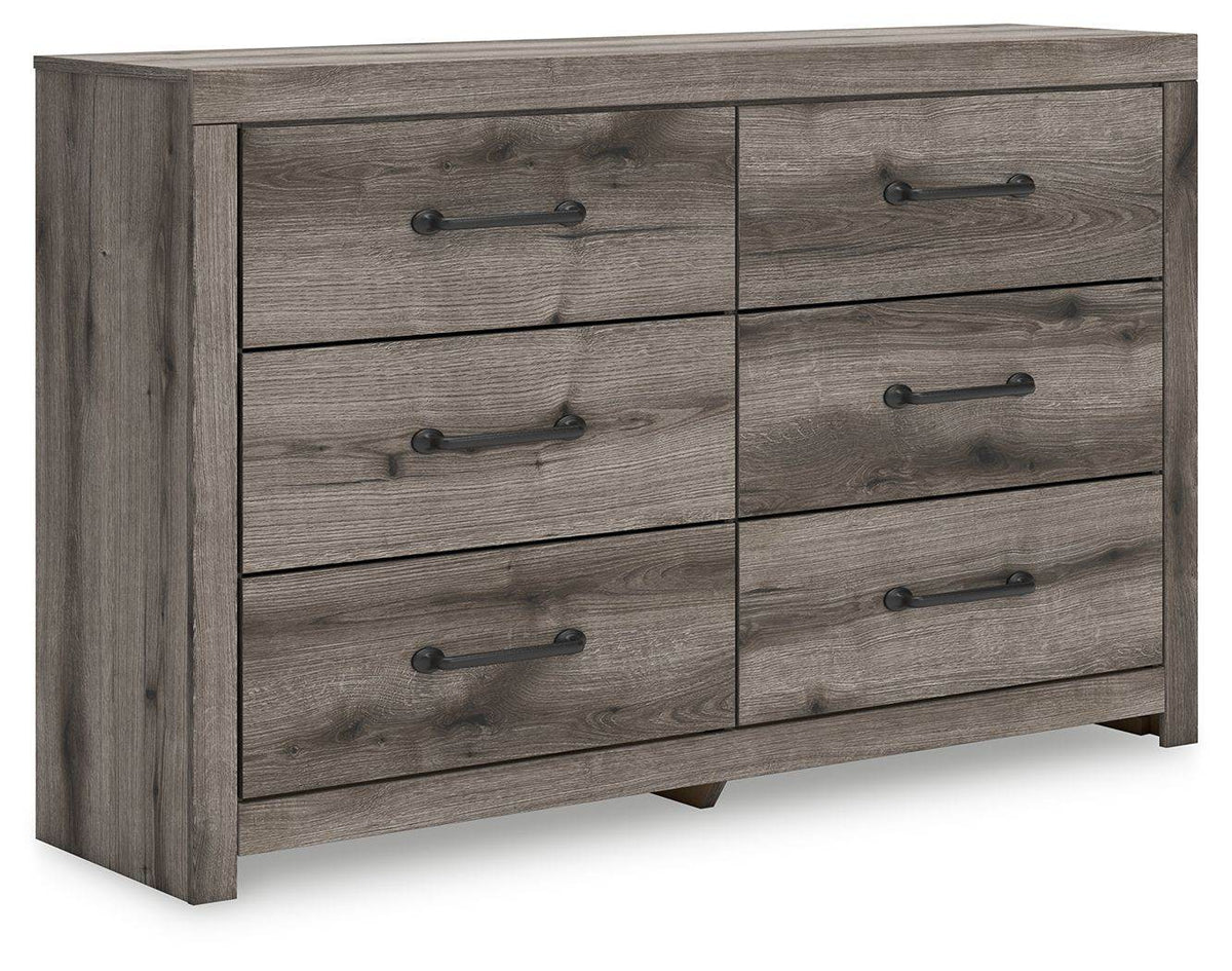 Graystorm - Six Drawer Dresser - Brown Gray