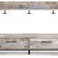 Neilsville - Whitewash - Bench With Coat Rack