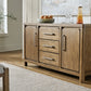 Cabalynn - Light Brown - Dining Room Server