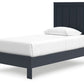 Simmenfort - Platform Bed With Panel Headboard