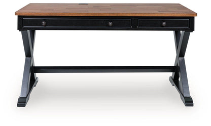Wildenauer - Brown / Black - Home Office Desk - Forward Furniture