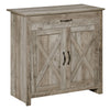Farmhouse Sideboard Buffet with Barn Doors - Ash Grey