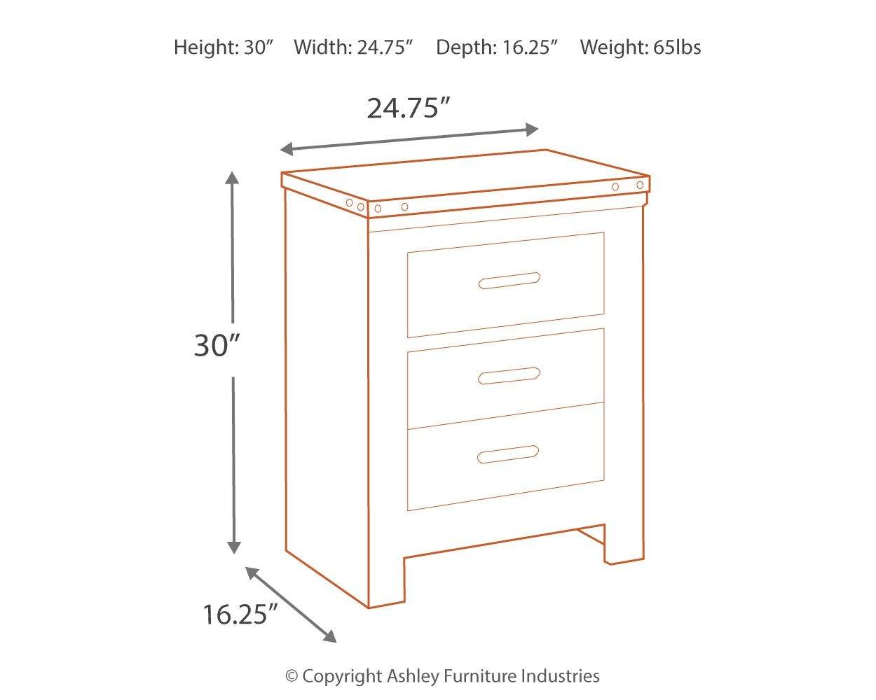 Trinell - Night Stand - Forward Furniture
