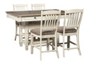 5 Pc. Table, 4 Barstools