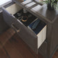 Caitbrook - Gray - Two Drawer Night Stand