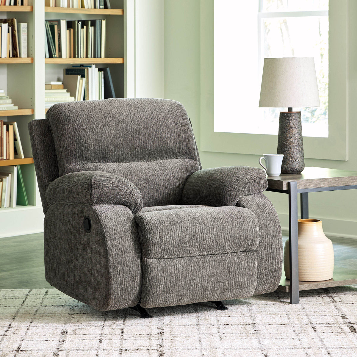 Scranto - Brindle - Rocker Recliner - Fabric - Forward Furniture