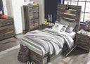 7 Pc. Bed, Dresser, Mirror