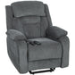 Power Lift Recliner with Massage - Grey