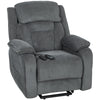 Power Lift Recliner with Massage - Grey